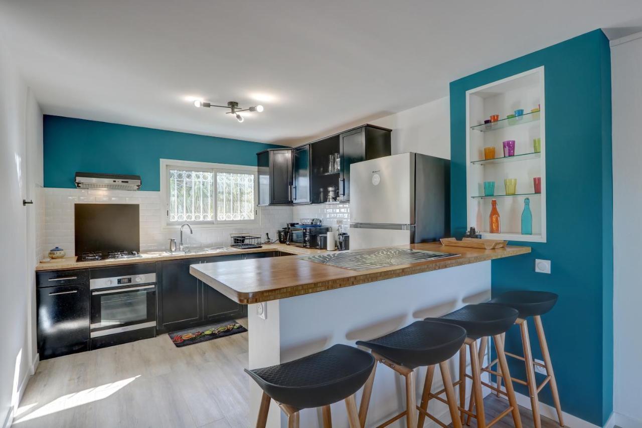 Fleur De Palmier - Appt T4 La Saline Les Bains Villa Luaran gambar