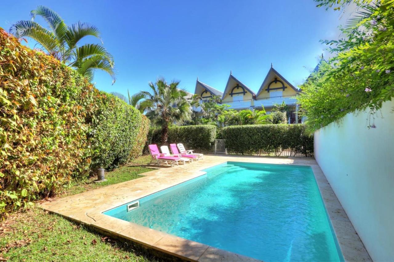 Fleur De Palmier - Appt T4 La Saline Les Bains Villa Luaran gambar