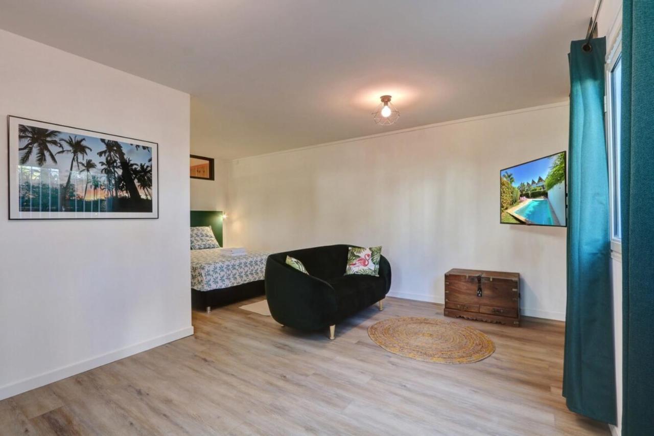 Fleur De Palmier - Appt T4 La Saline Les Bains Villa Luaran gambar